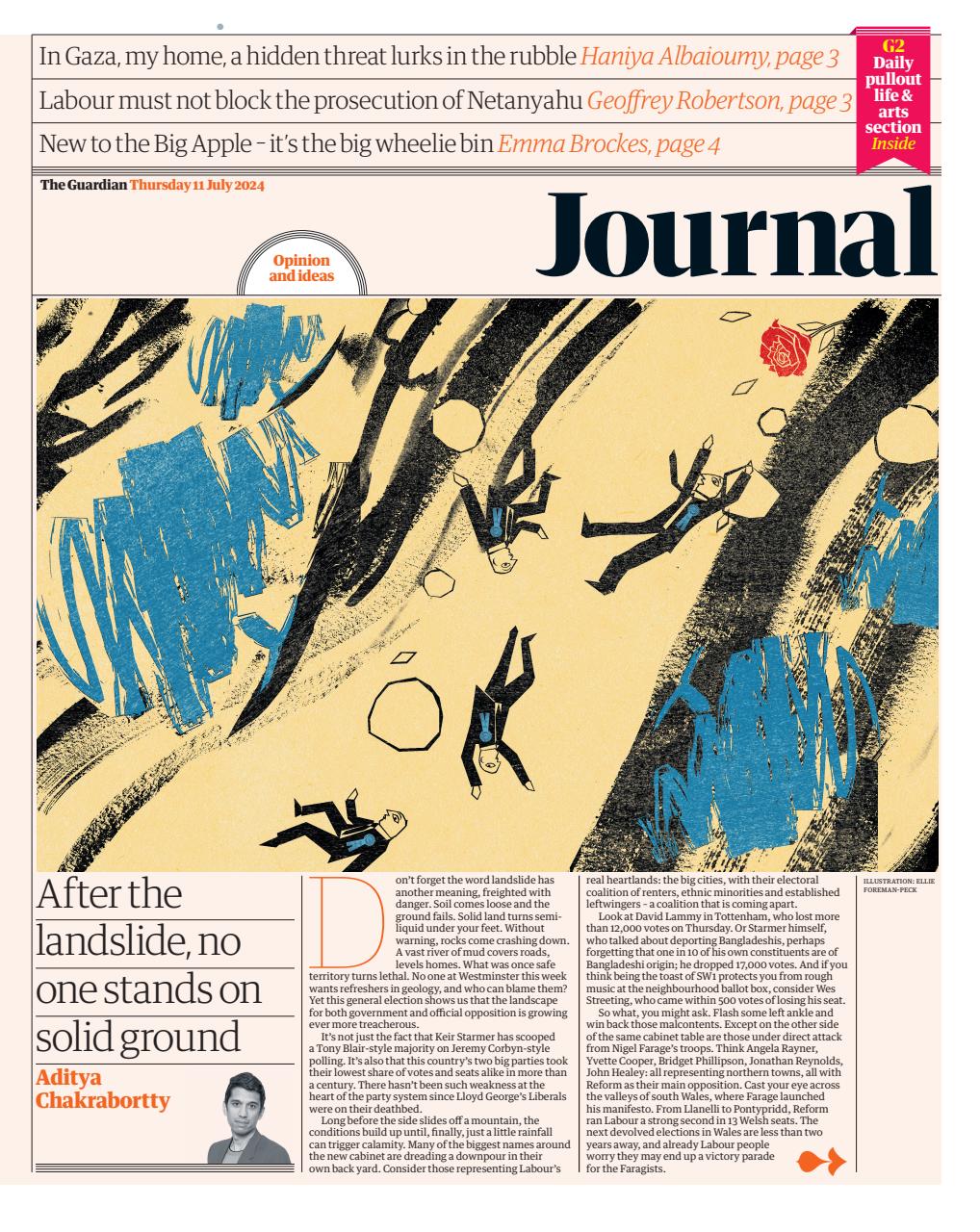 The Guardian Newspaper Preview Pages