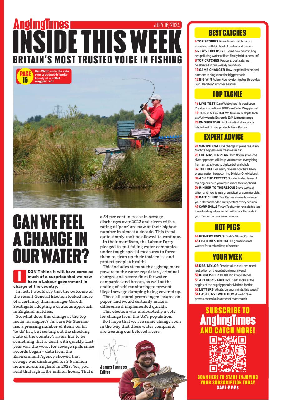 Angling Times Preview Pages