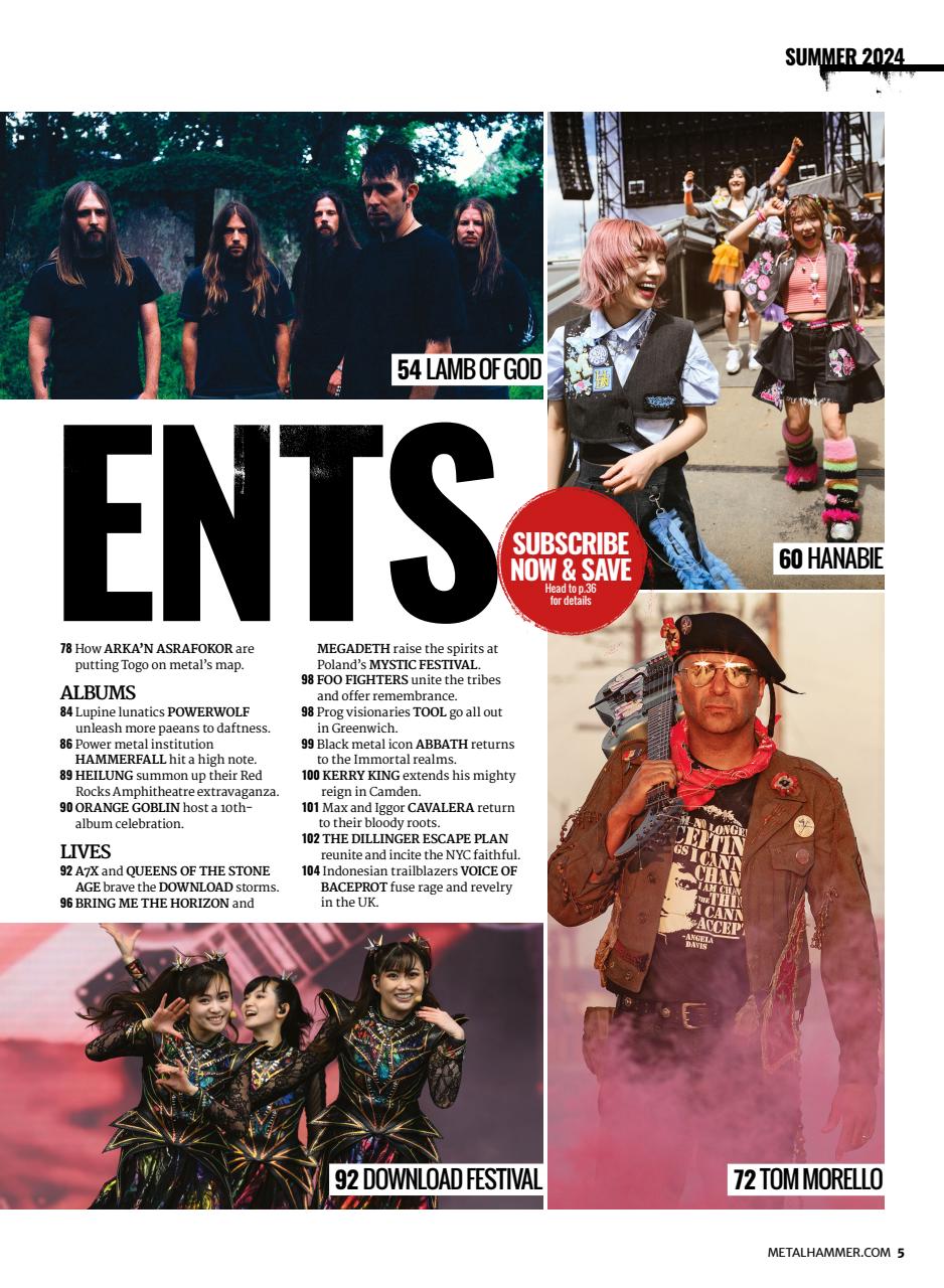 Metal Hammer Preview Pages