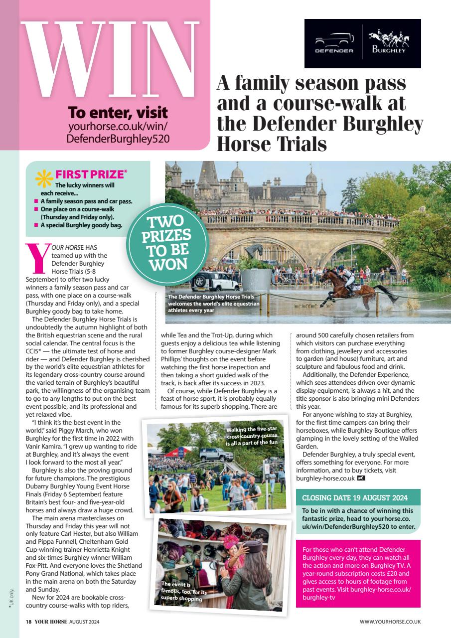 Your Horse Preview Pages