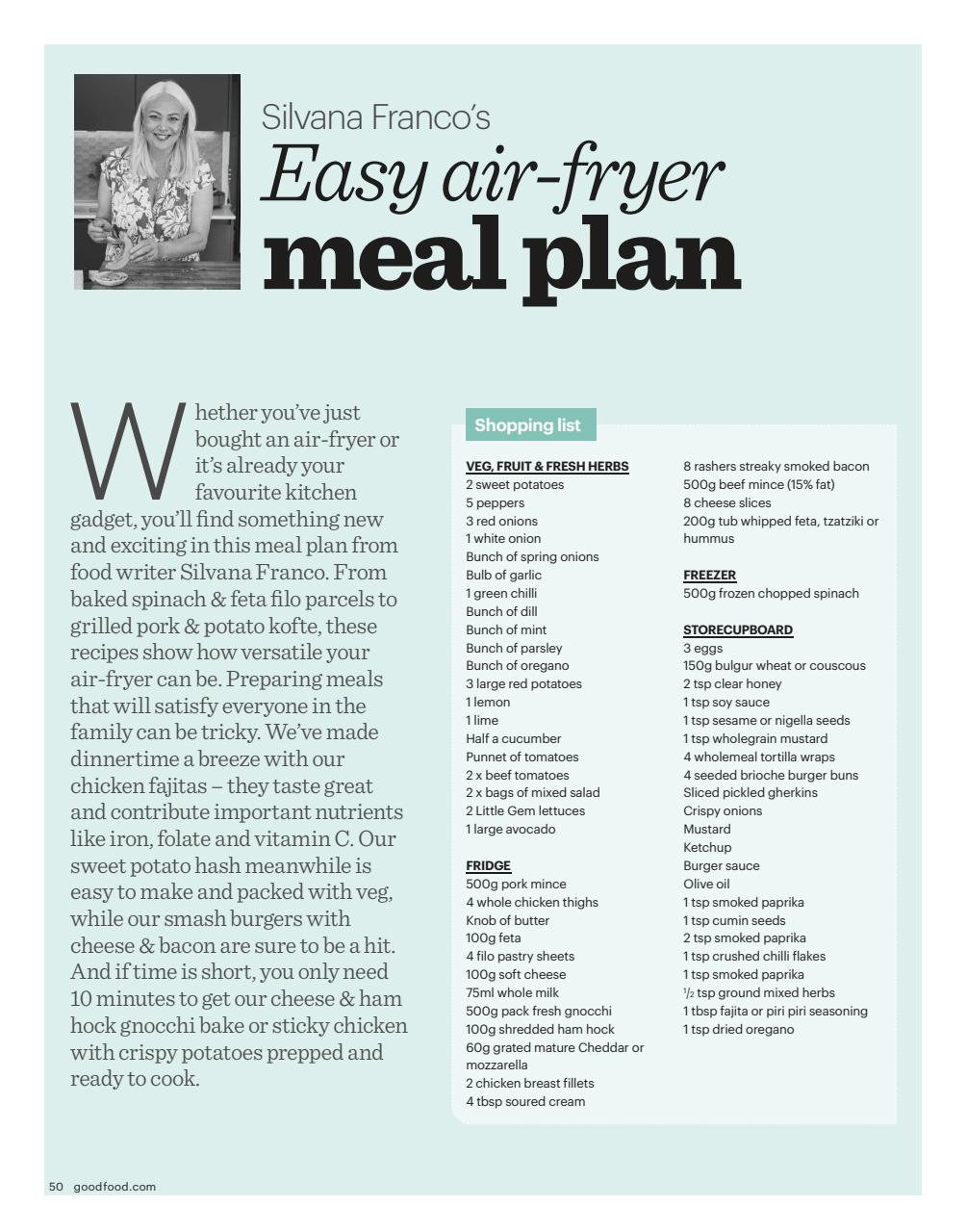 Good Food Magazine Preview Pages