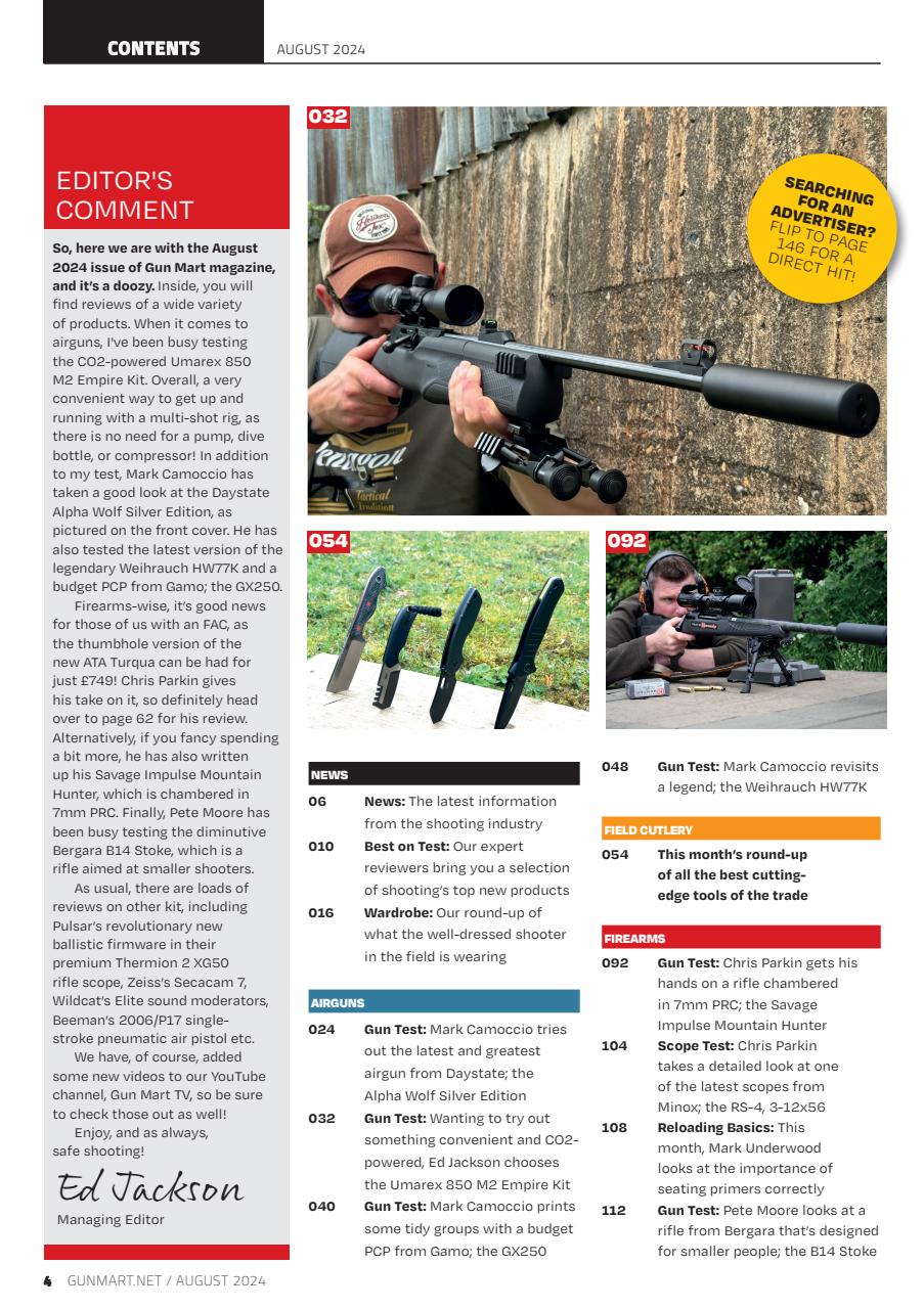 Gunmart Preview Pages