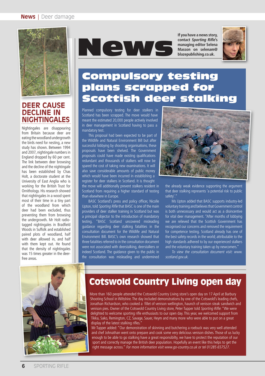 Sporting Rifle Preview Pages