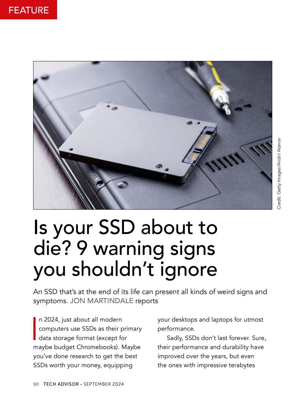 Tech Advisor Preview Pages