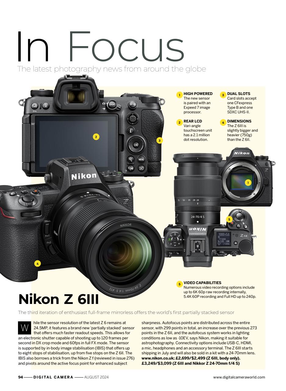 Digital Camera Magazine Preview Pages