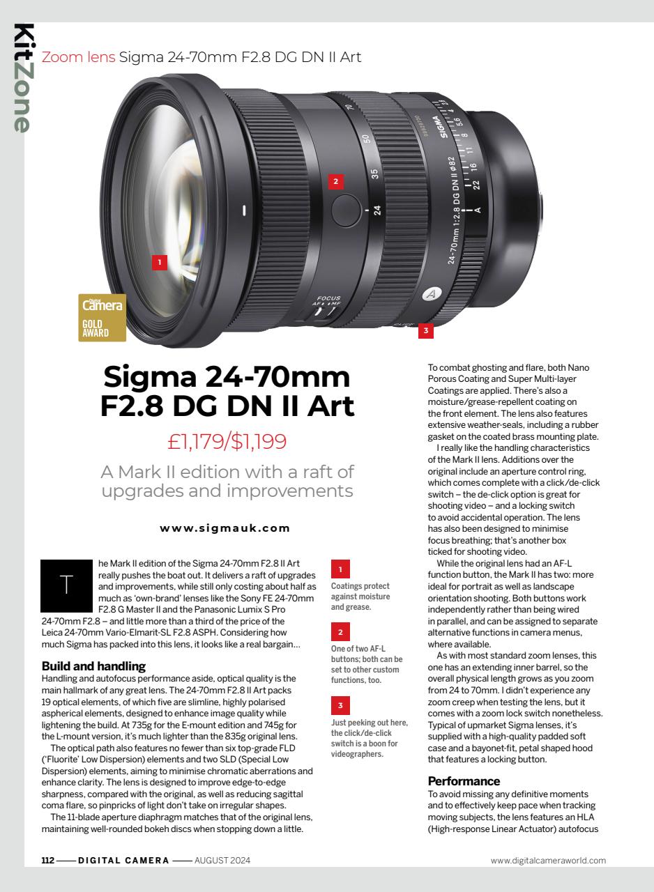 Digital Camera Magazine Preview Pages