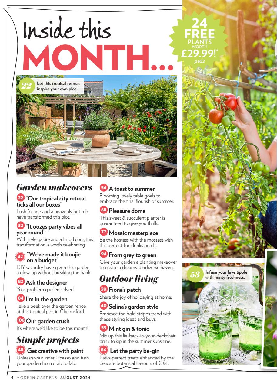 Modern Gardens Preview Pages