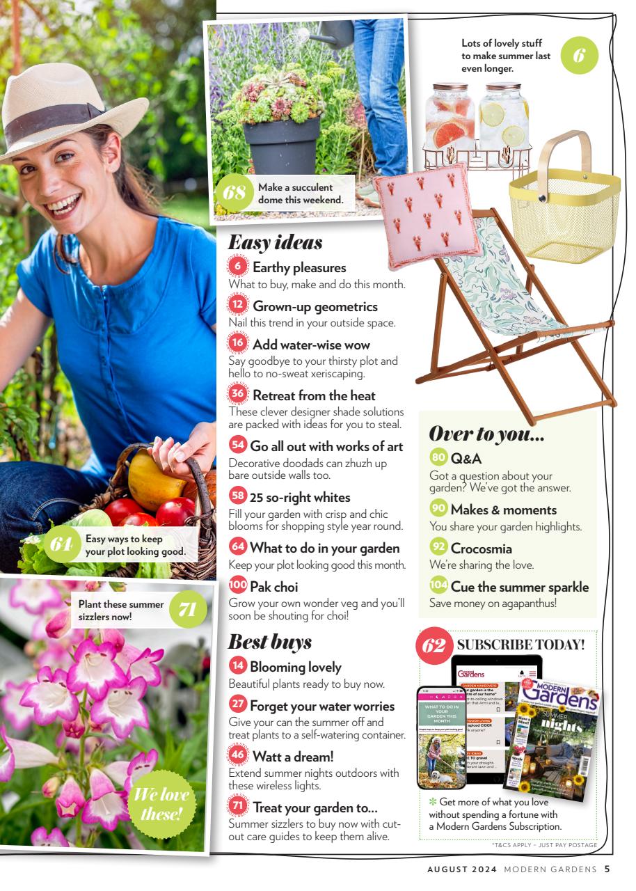 Modern Gardens Preview Pages