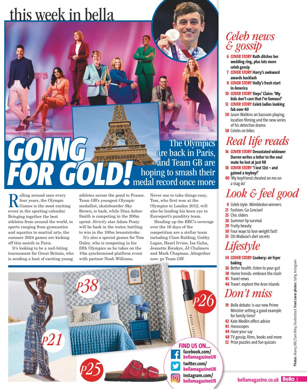 Bella Magazine Preview Pages