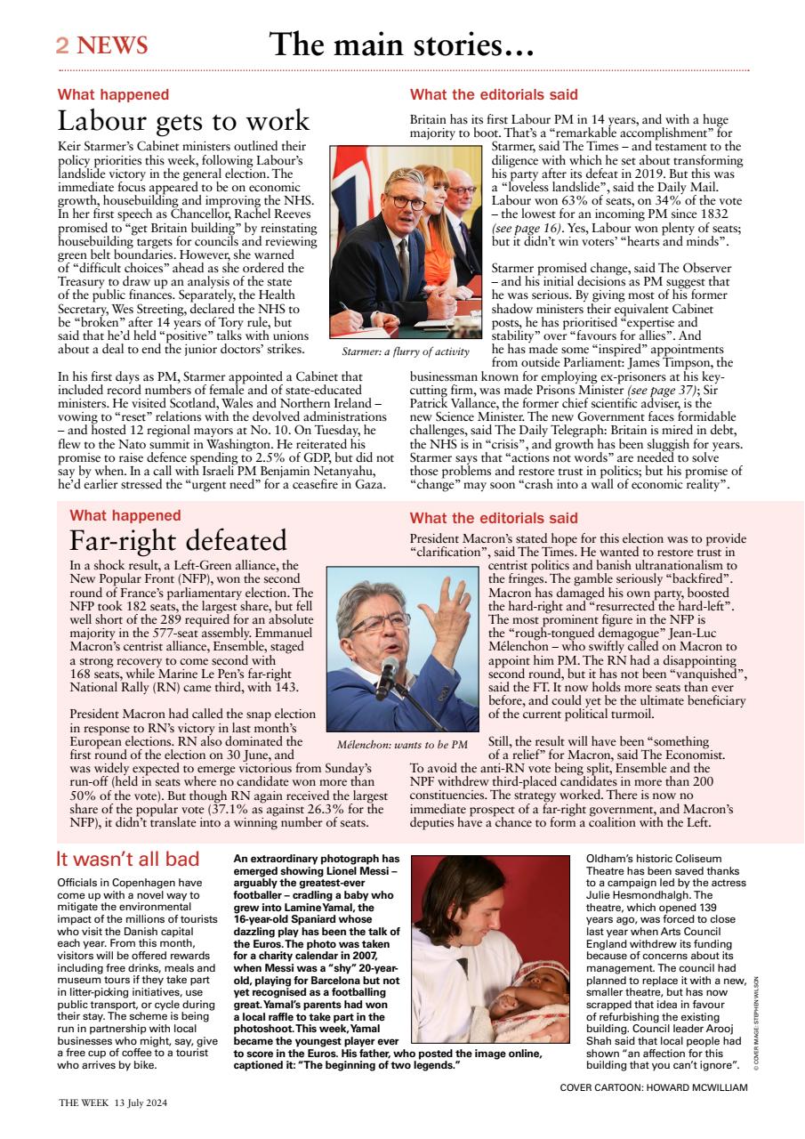 The Week Preview Pages