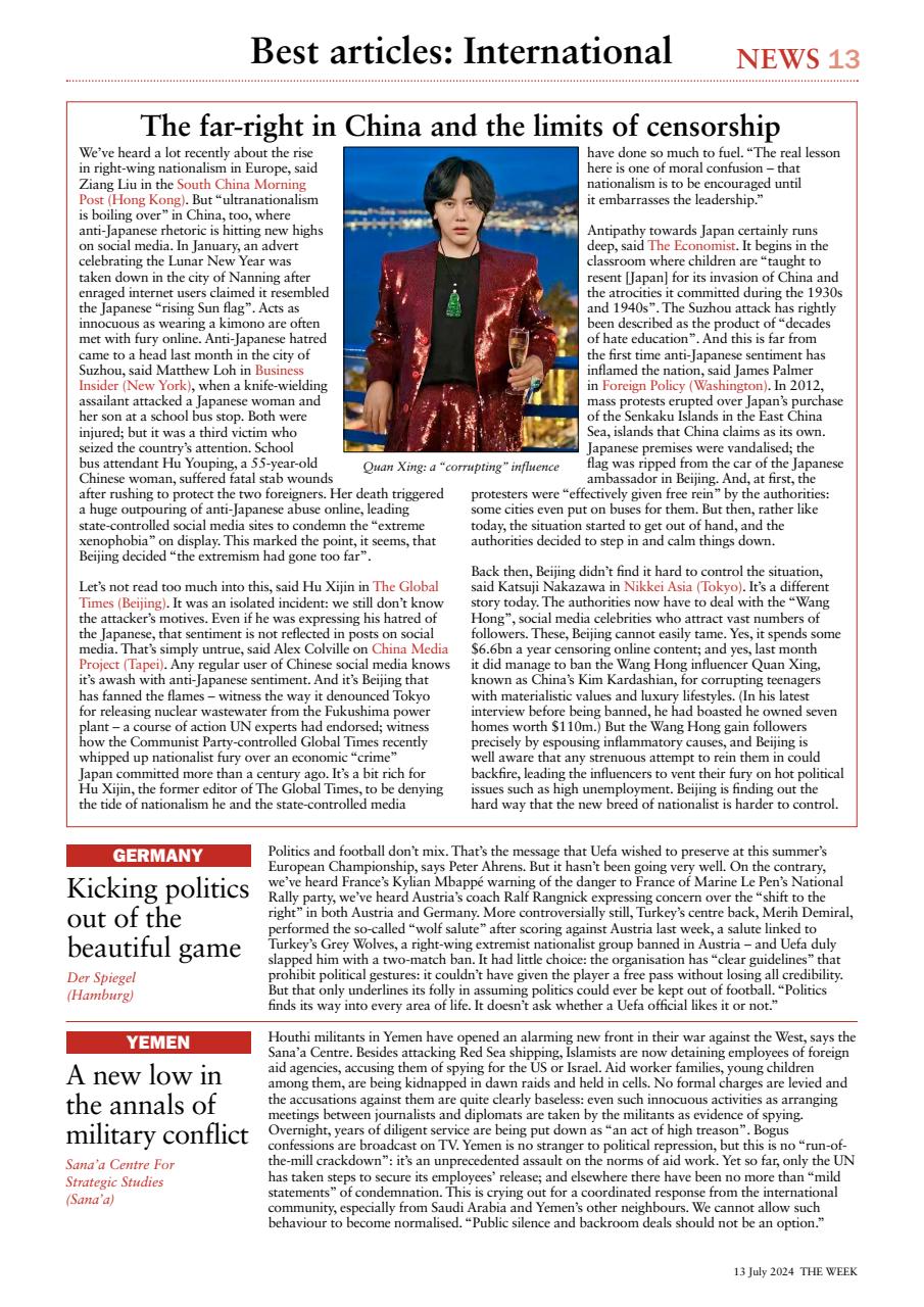 The Week Preview Pages