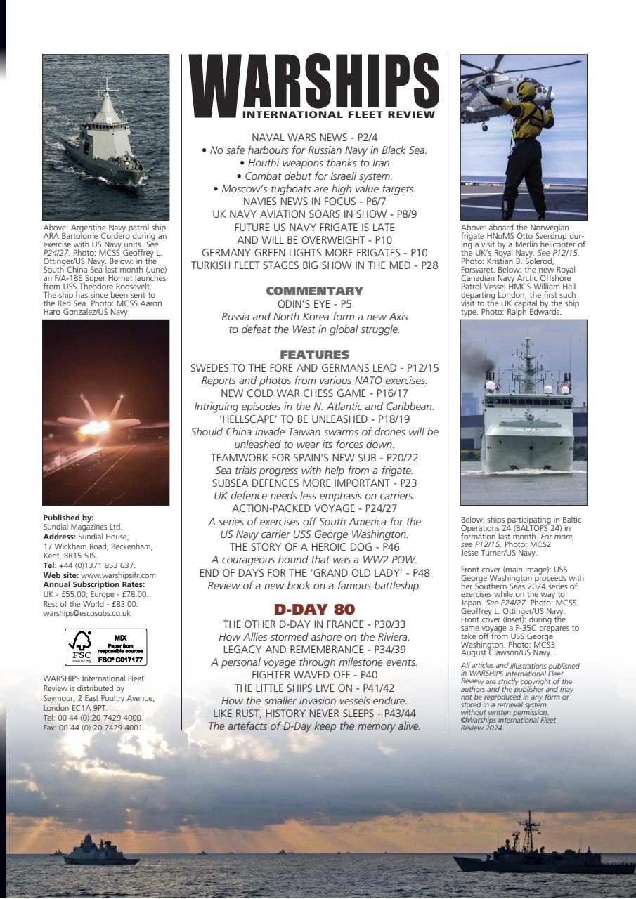Warships International Fleet Review Preview Pages