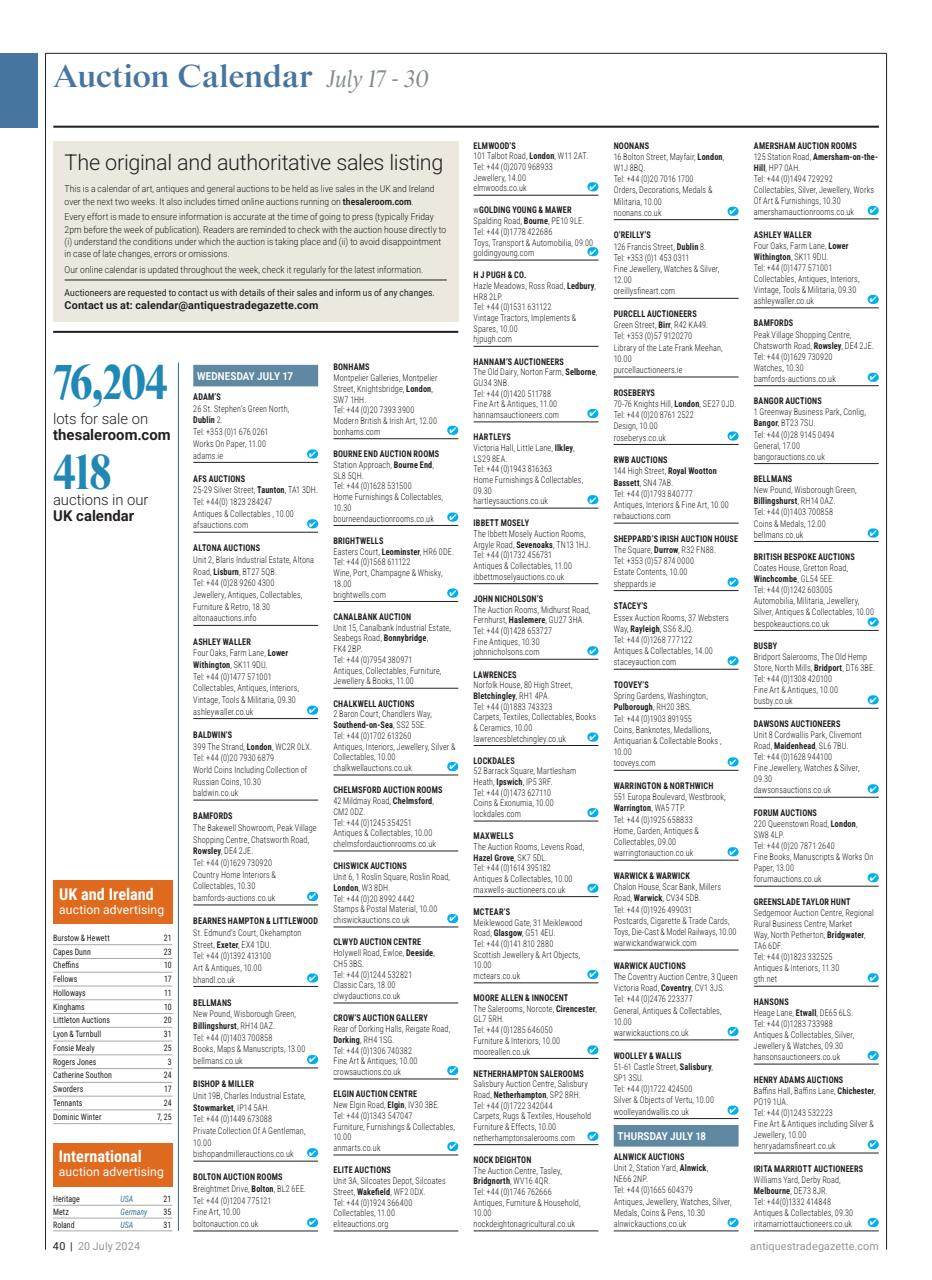 Antiques Trade Gazette Preview Pages