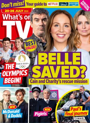 What's on TV issue 20 Jul 2024