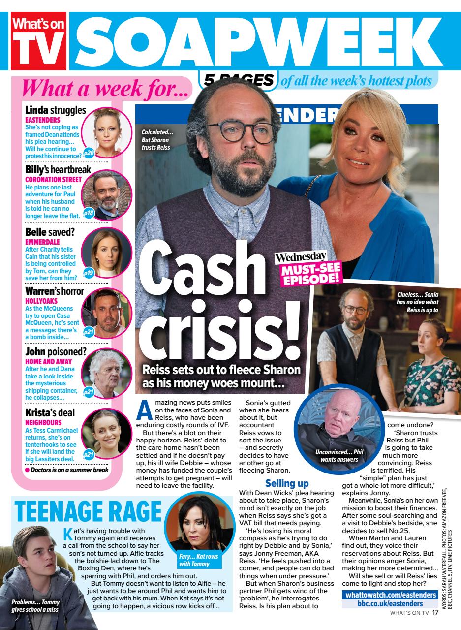 What's on TV Preview Pages