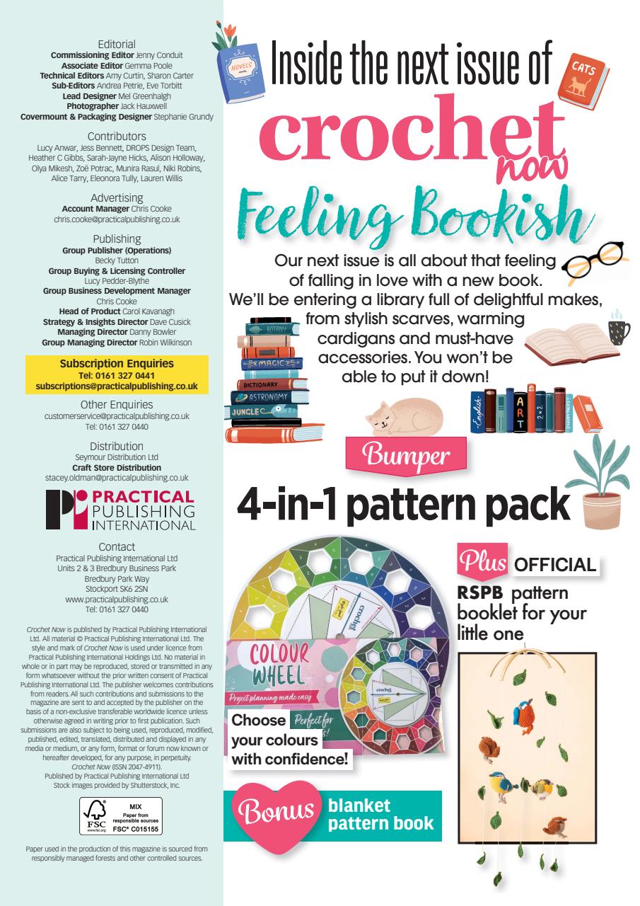 Crochet Now Magazine Preview Pages