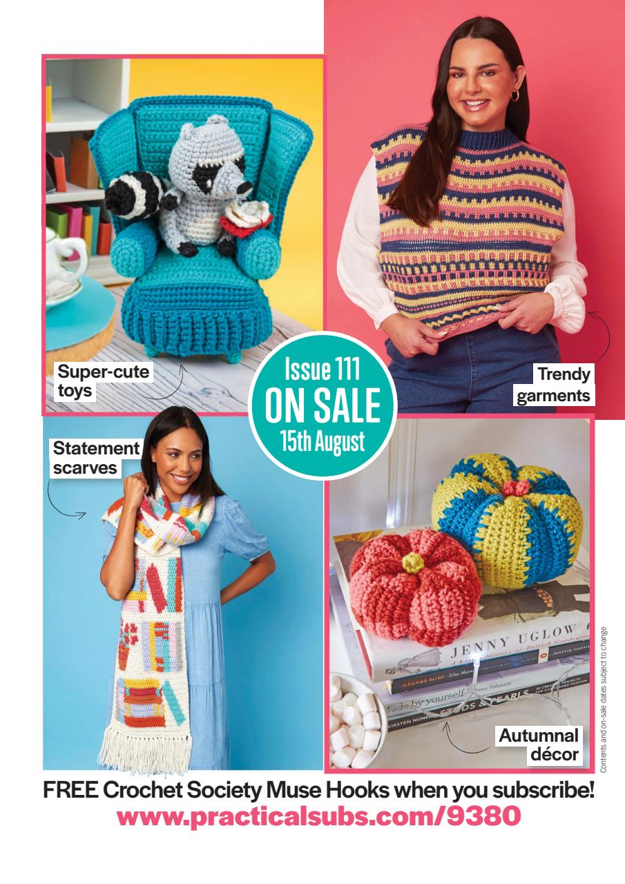 Crochet Now Magazine Preview Pages