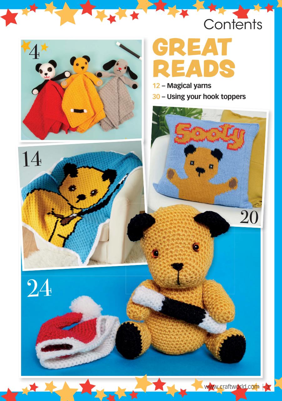 Crochet Now Magazine Preview Pages