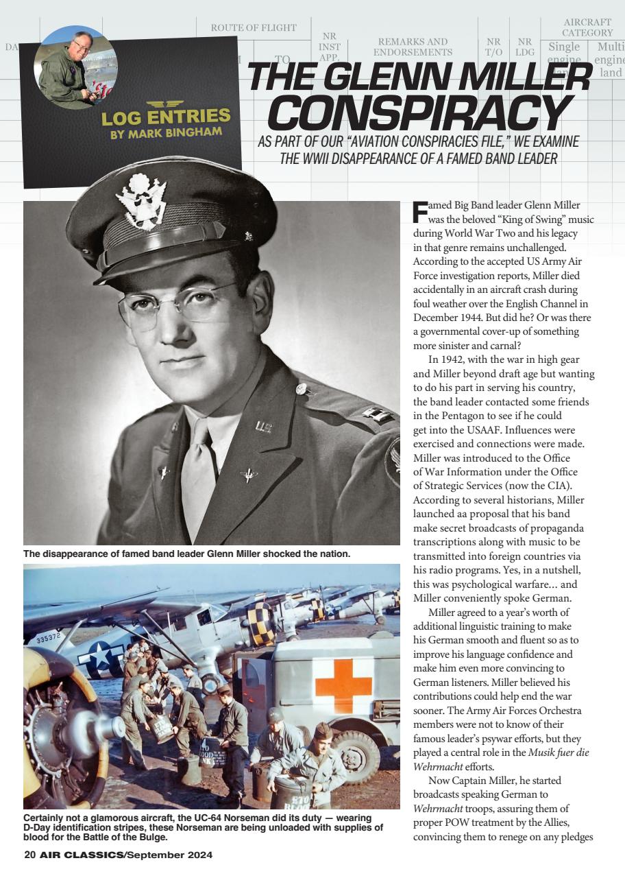 Air Classics - Where History Flies Preview Pages