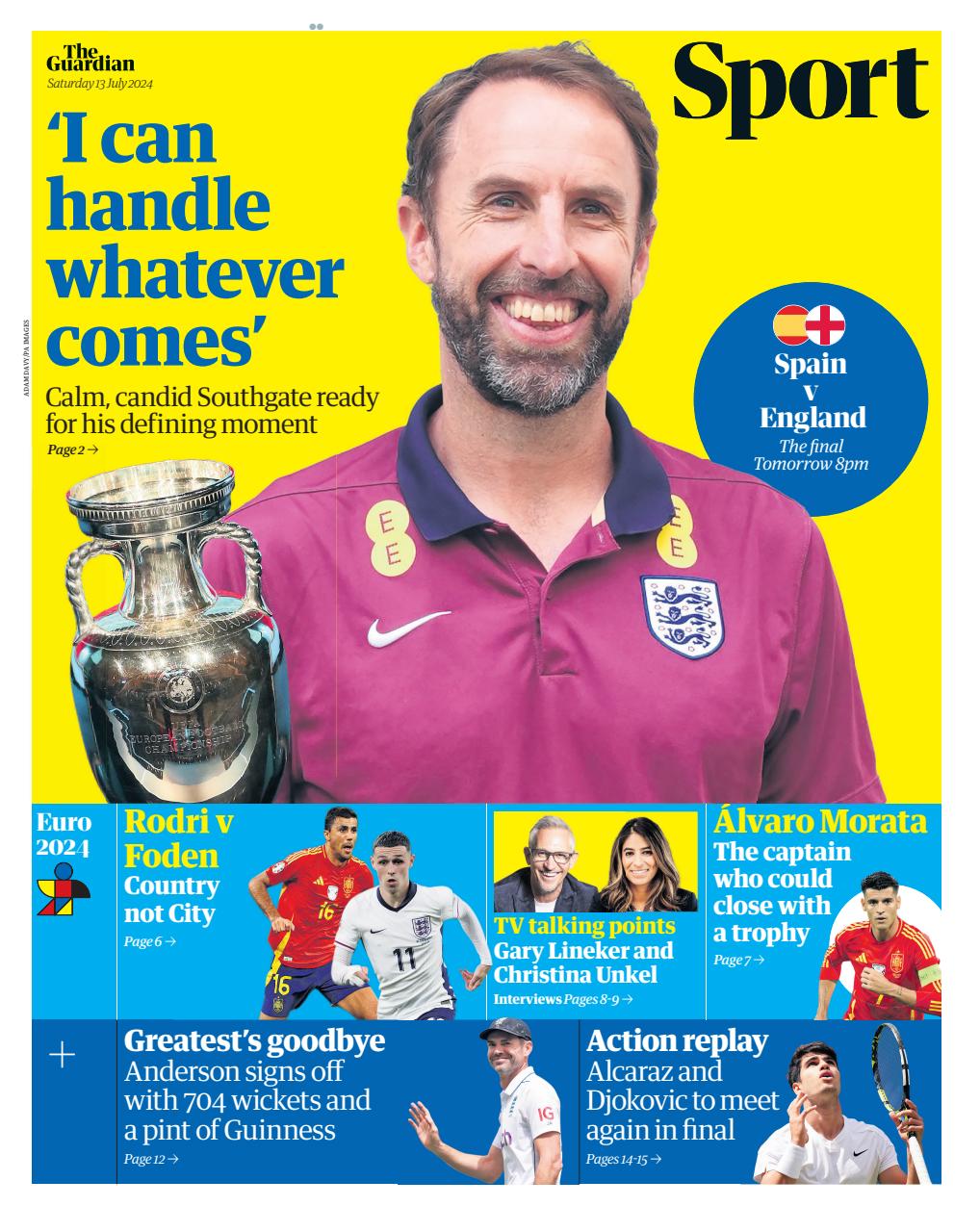 The Guardian Newspaper Preview Pages