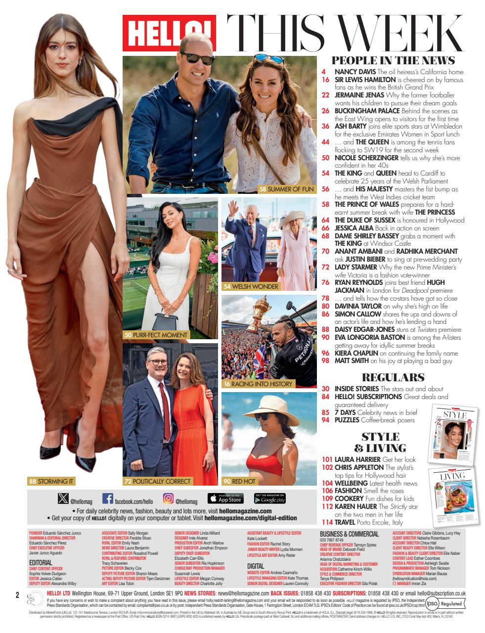 Hello! Magazine Preview Pages