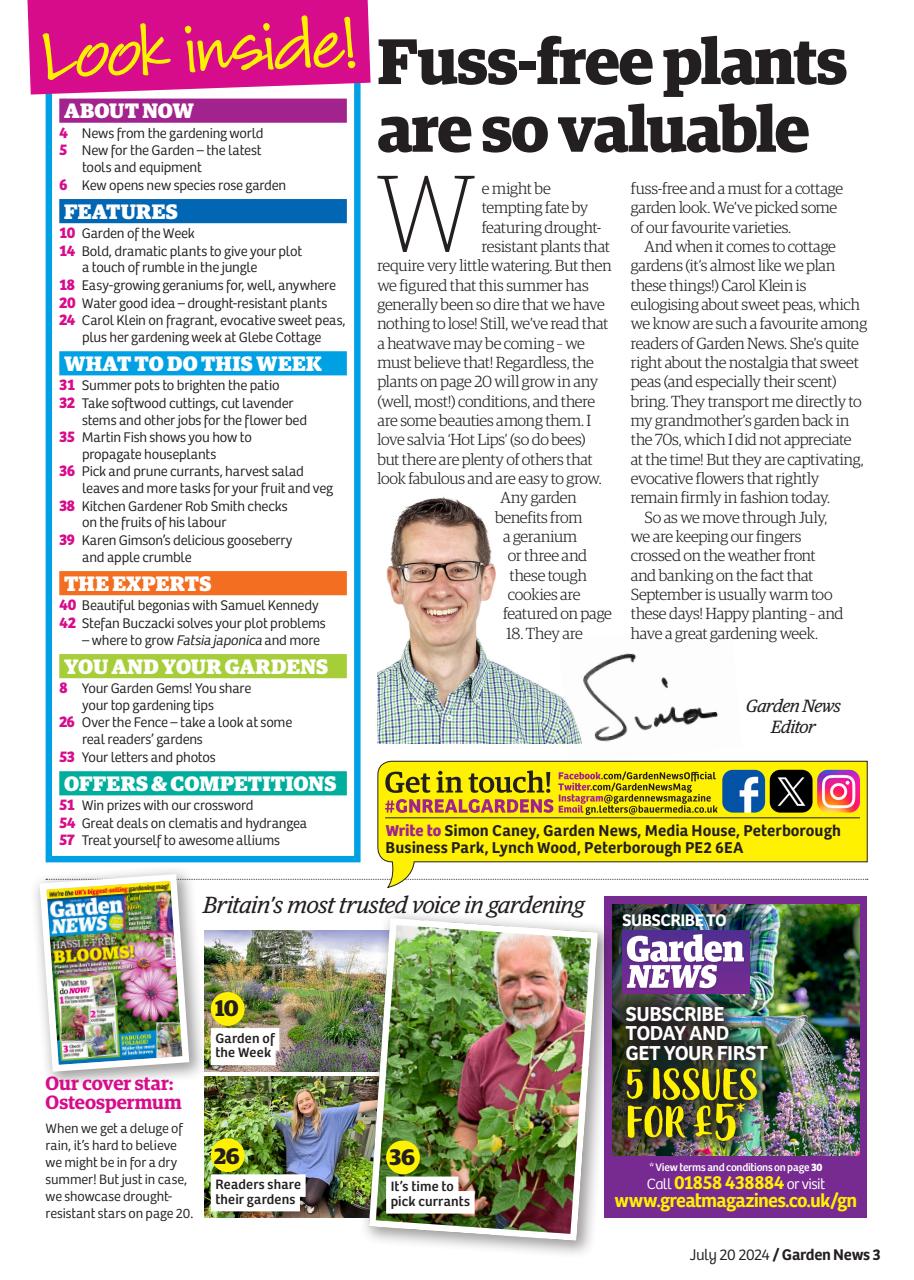 Garden News Preview Pages