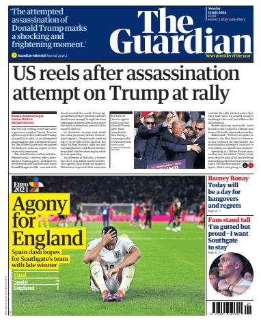 The Guardian Newspaper issue Monday, July 15, 2024