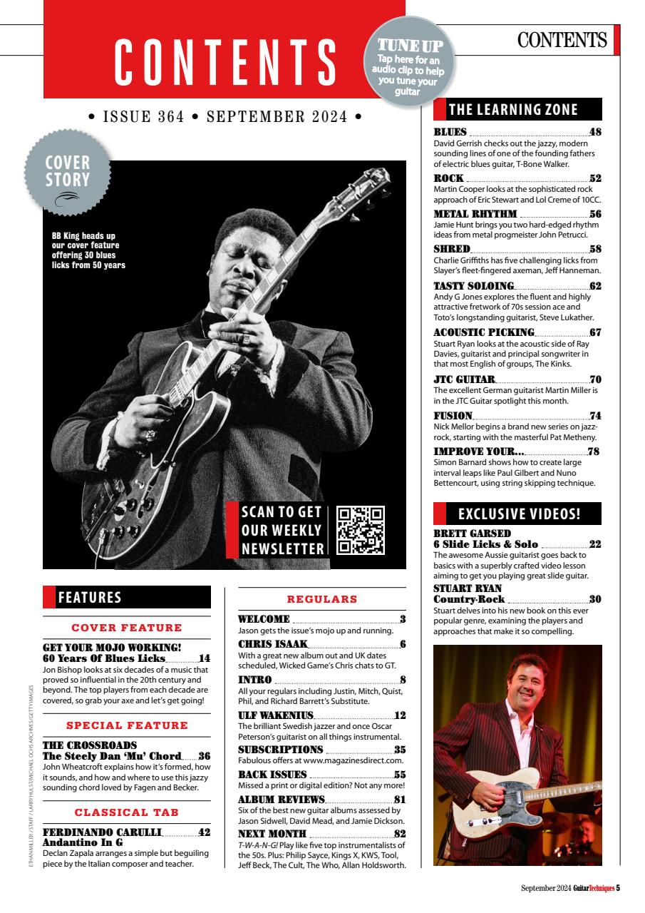 Guitar Techniques Preview Pages