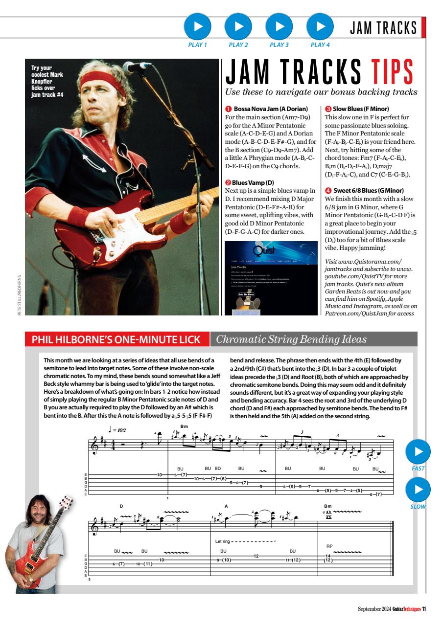 Guitar Techniques Preview Pages