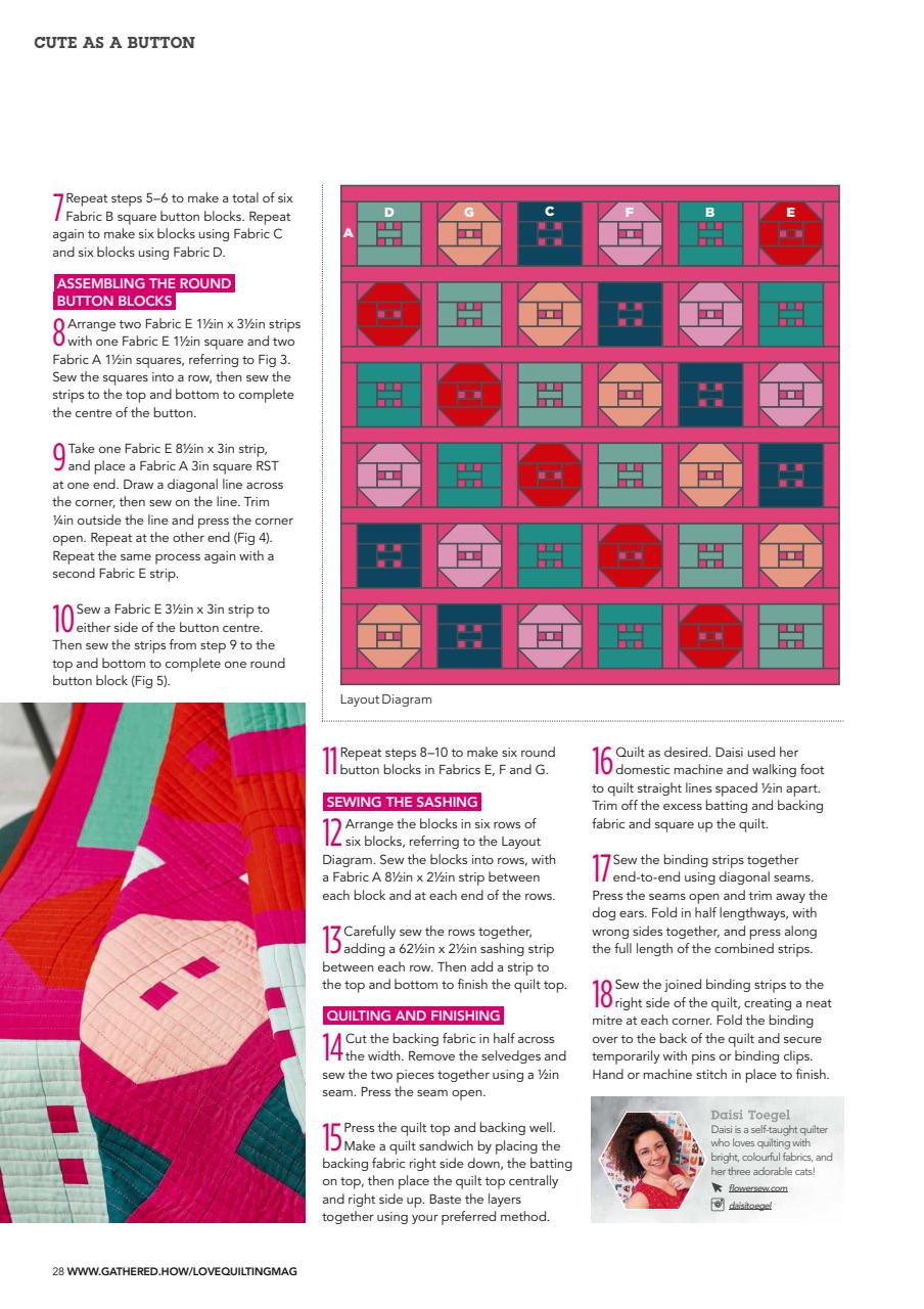 Love Patchwork & Quilting Preview Pages