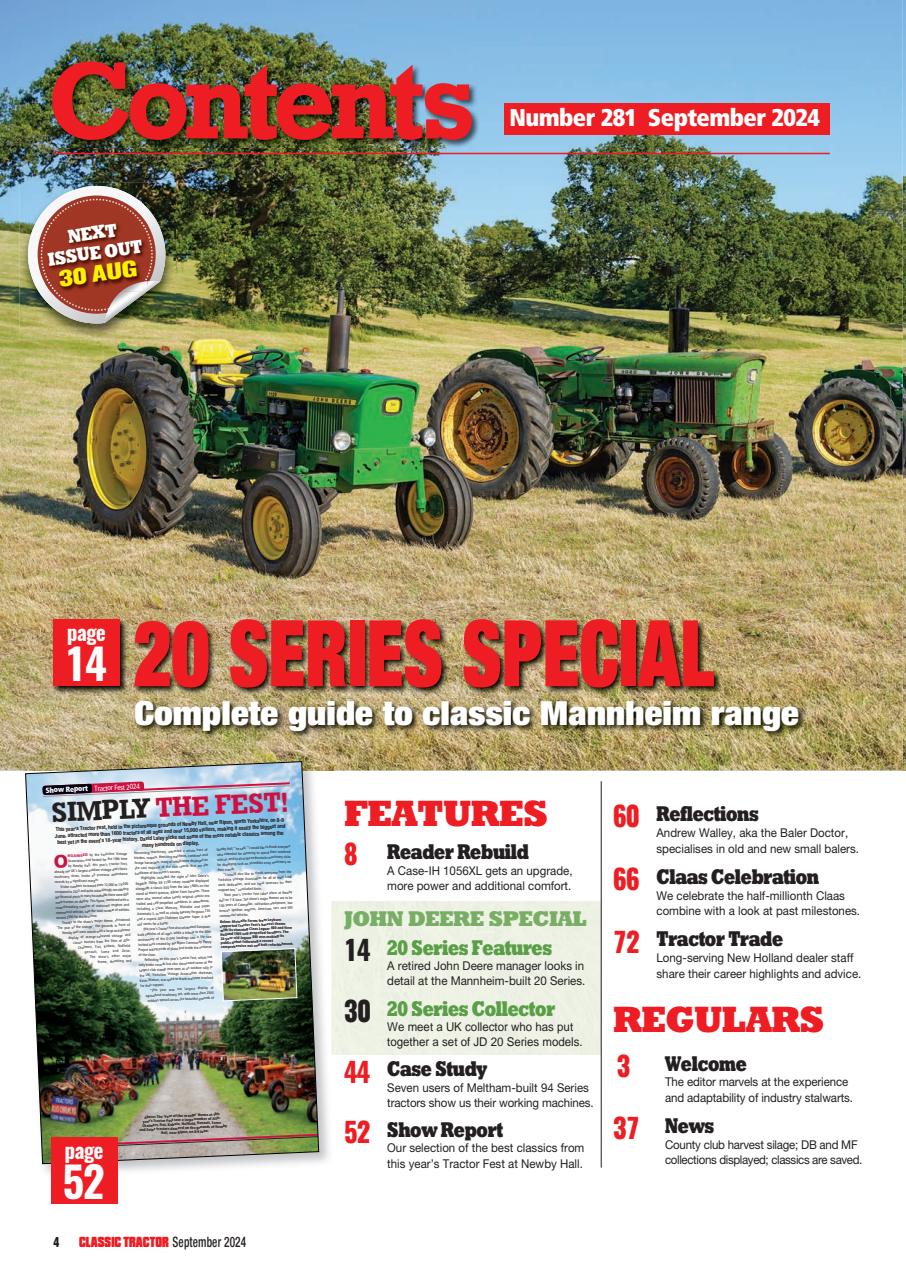 Classic Tractor Preview Pages