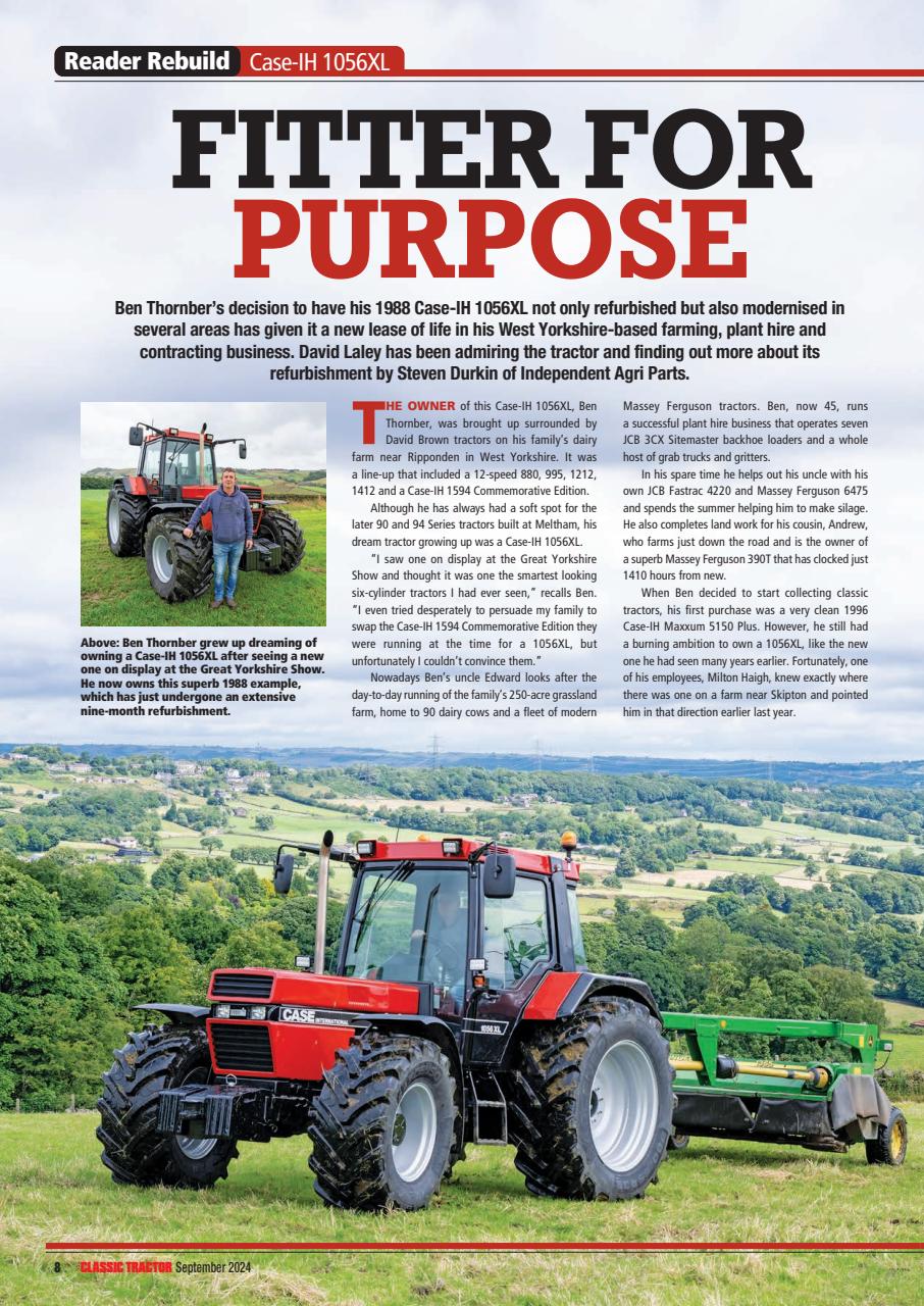 Classic Tractor Preview Pages