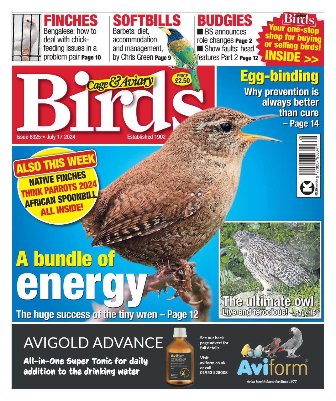 Cage & Aviary Birds Preview Pages