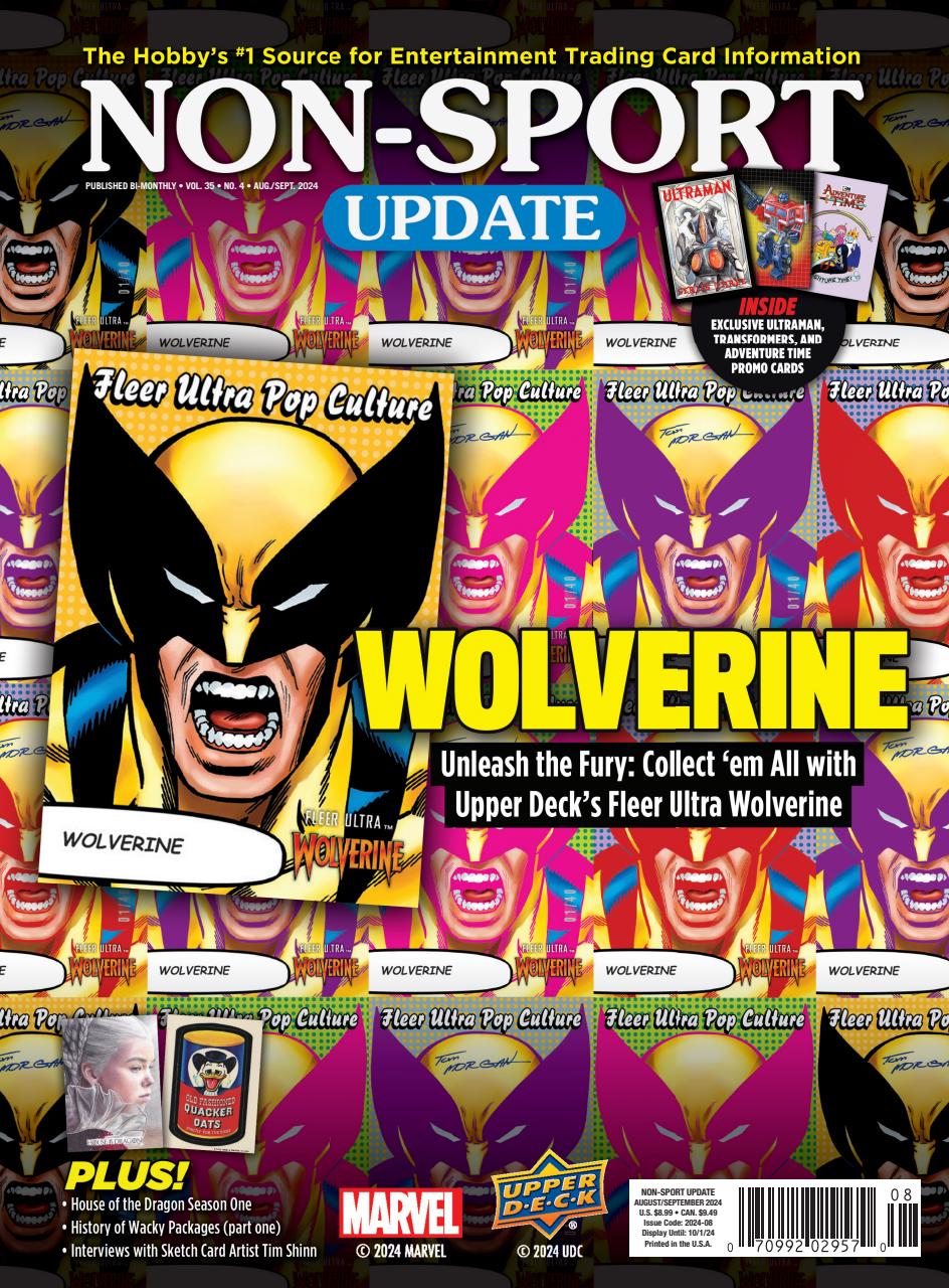 Non-Sport Update Magazine Preview Pages