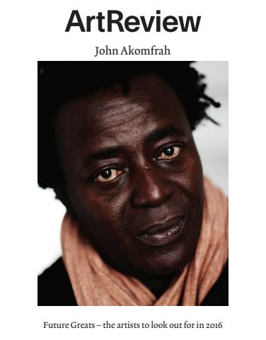 ArtReview issue January & February 2016