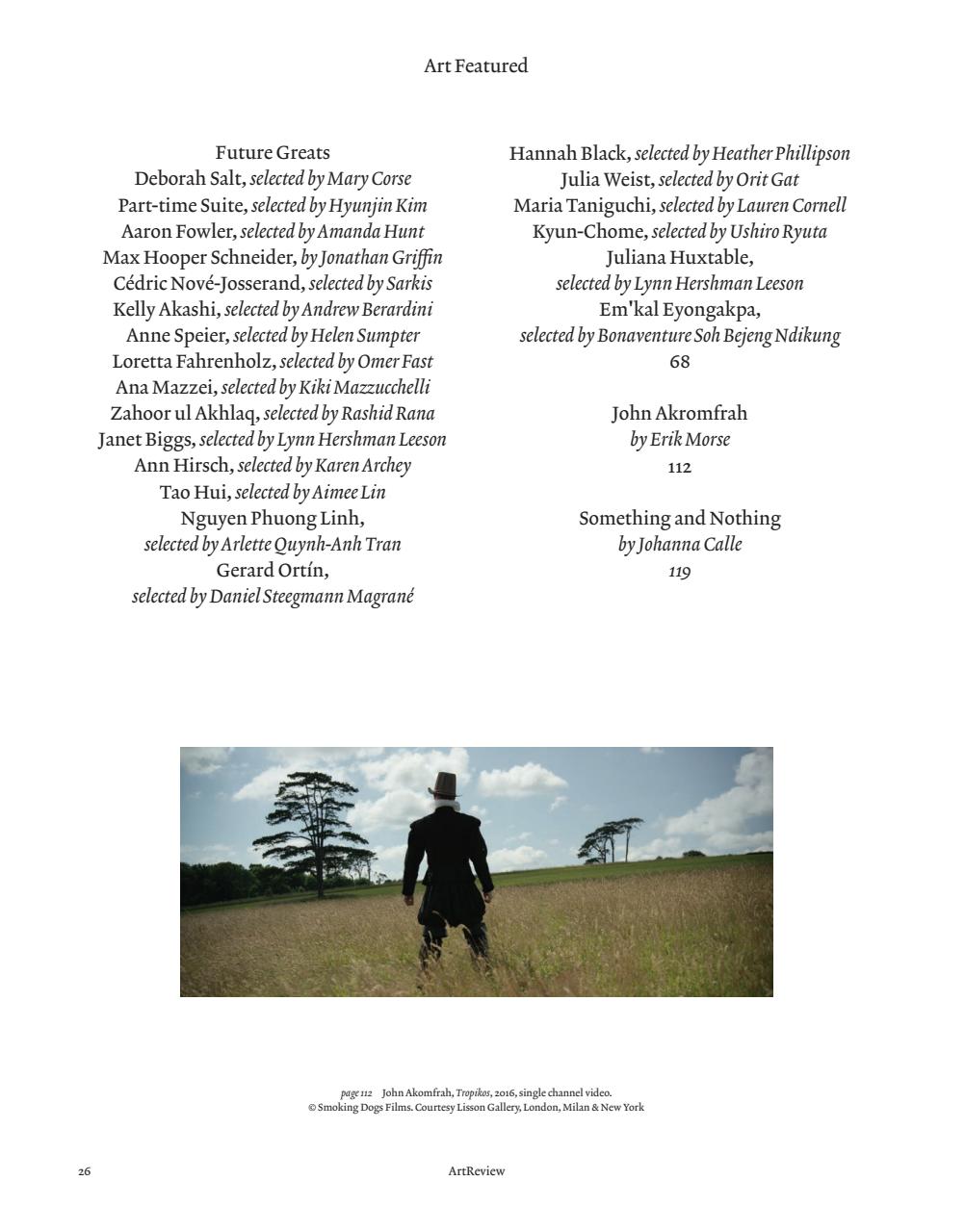 ArtReview Preview Pages