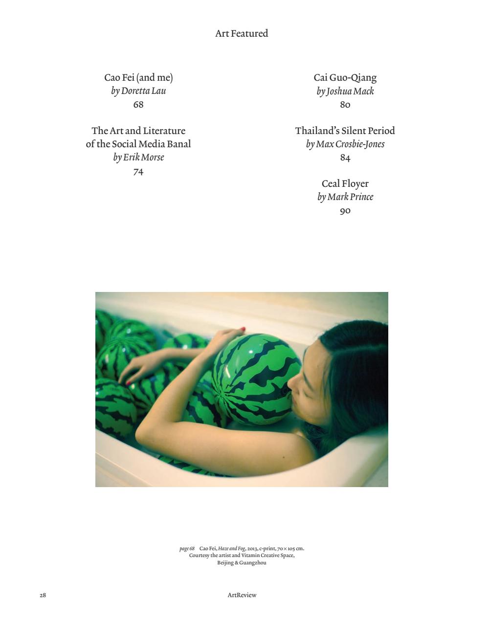 ArtReview Preview Pages