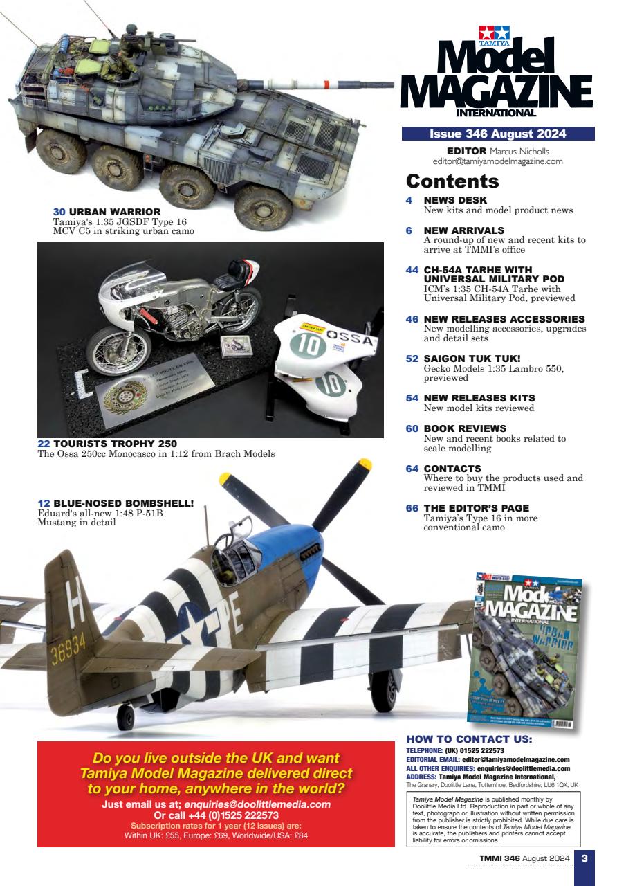 Tamiya Model Magazine Preview Pages