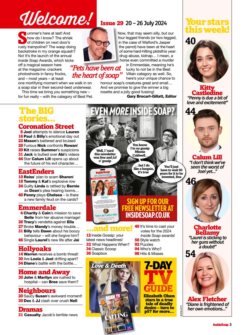 Inside Soap Preview Pages