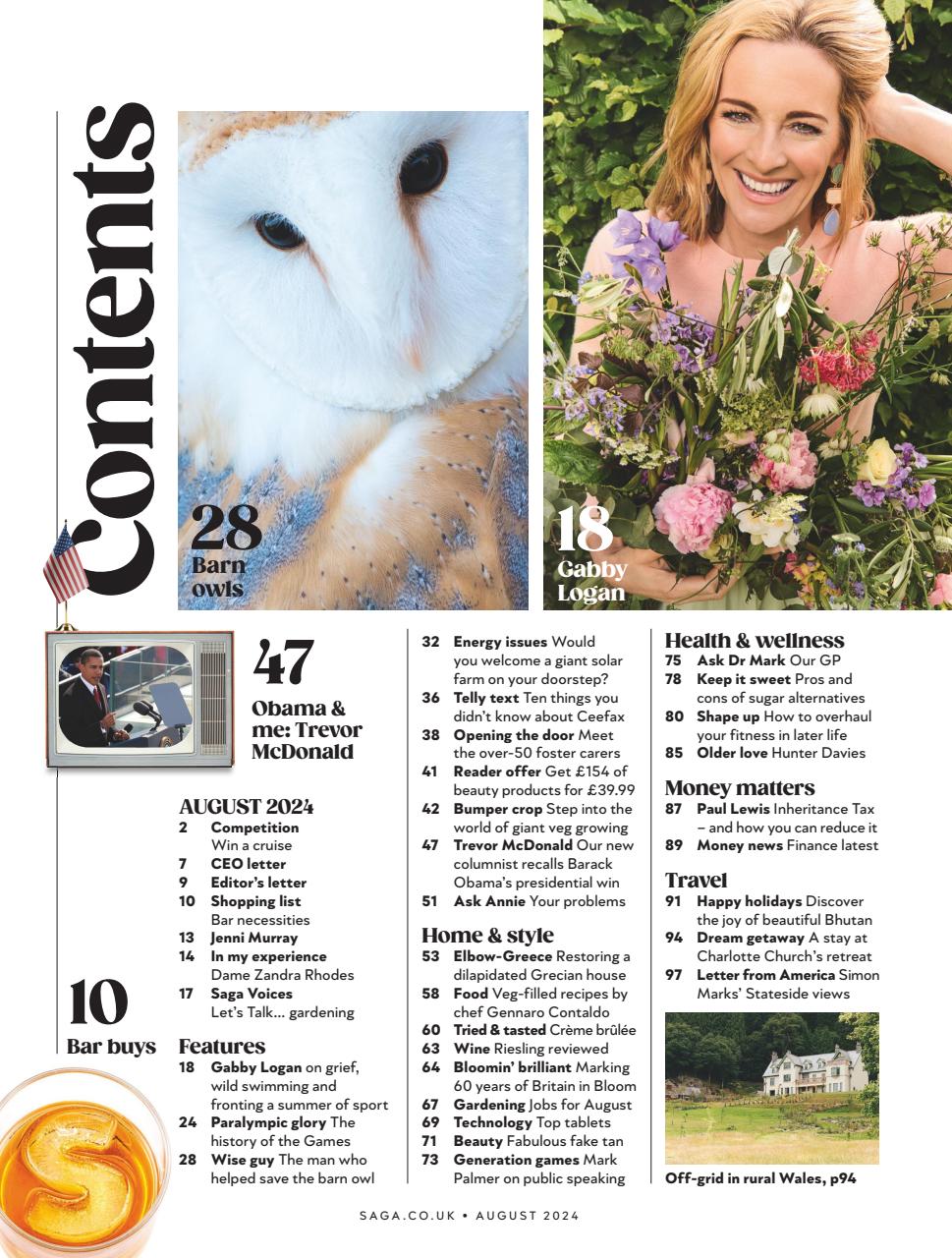 Saga Magazine Preview Pages