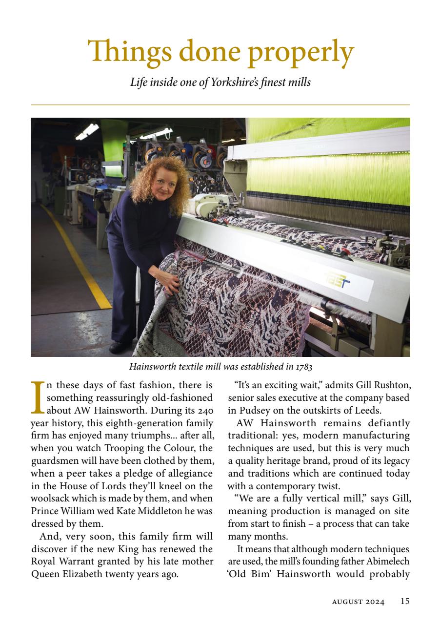 The Yorkshire Dalesman Preview Pages