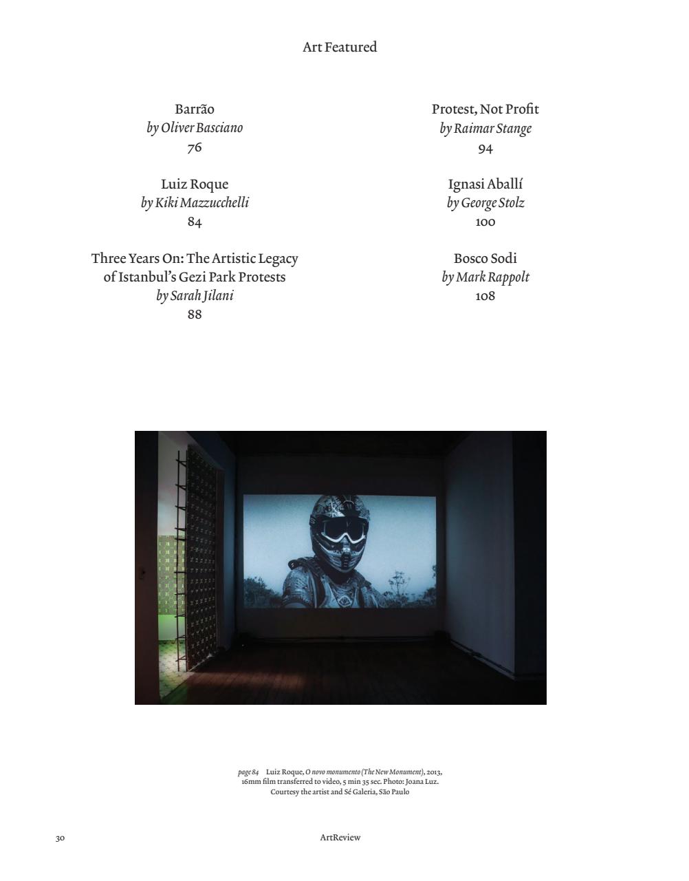 ArtReview Preview Pages