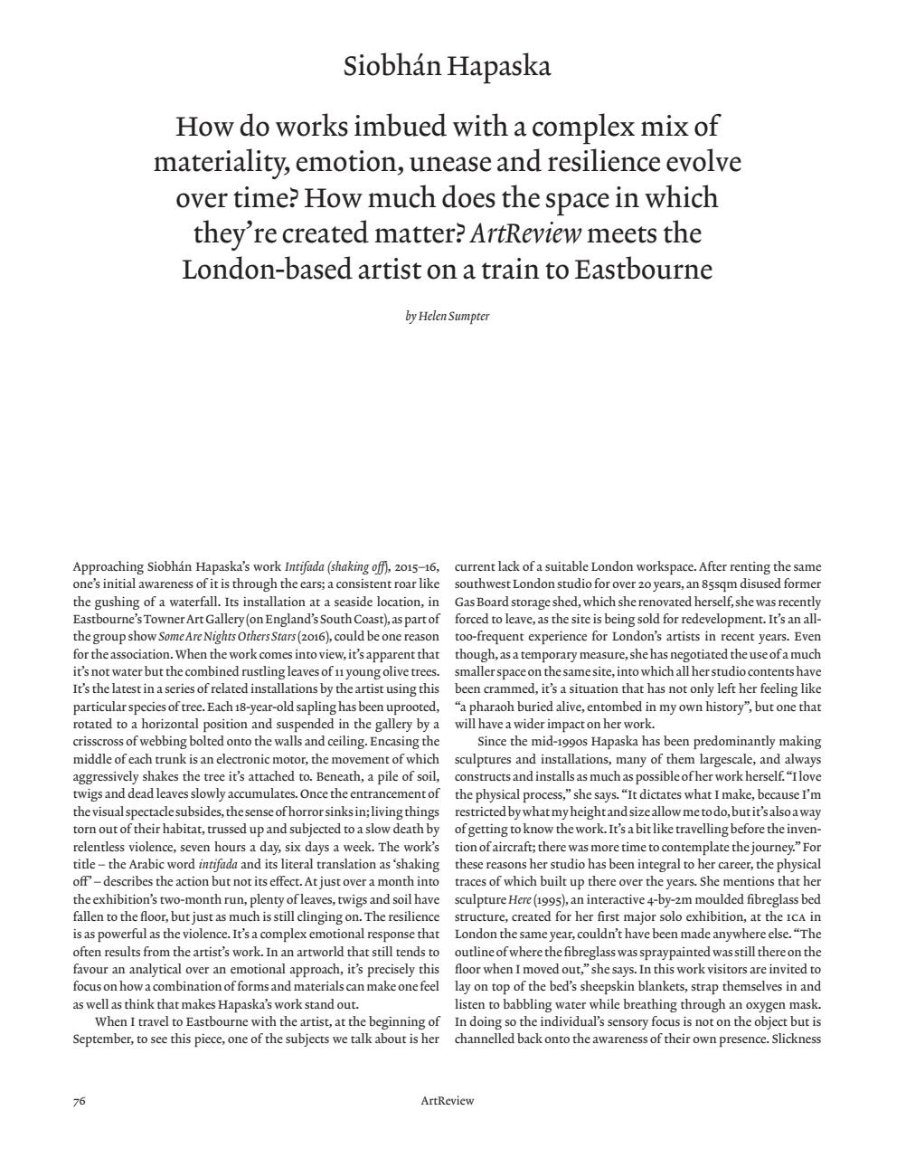 ArtReview Preview Pages