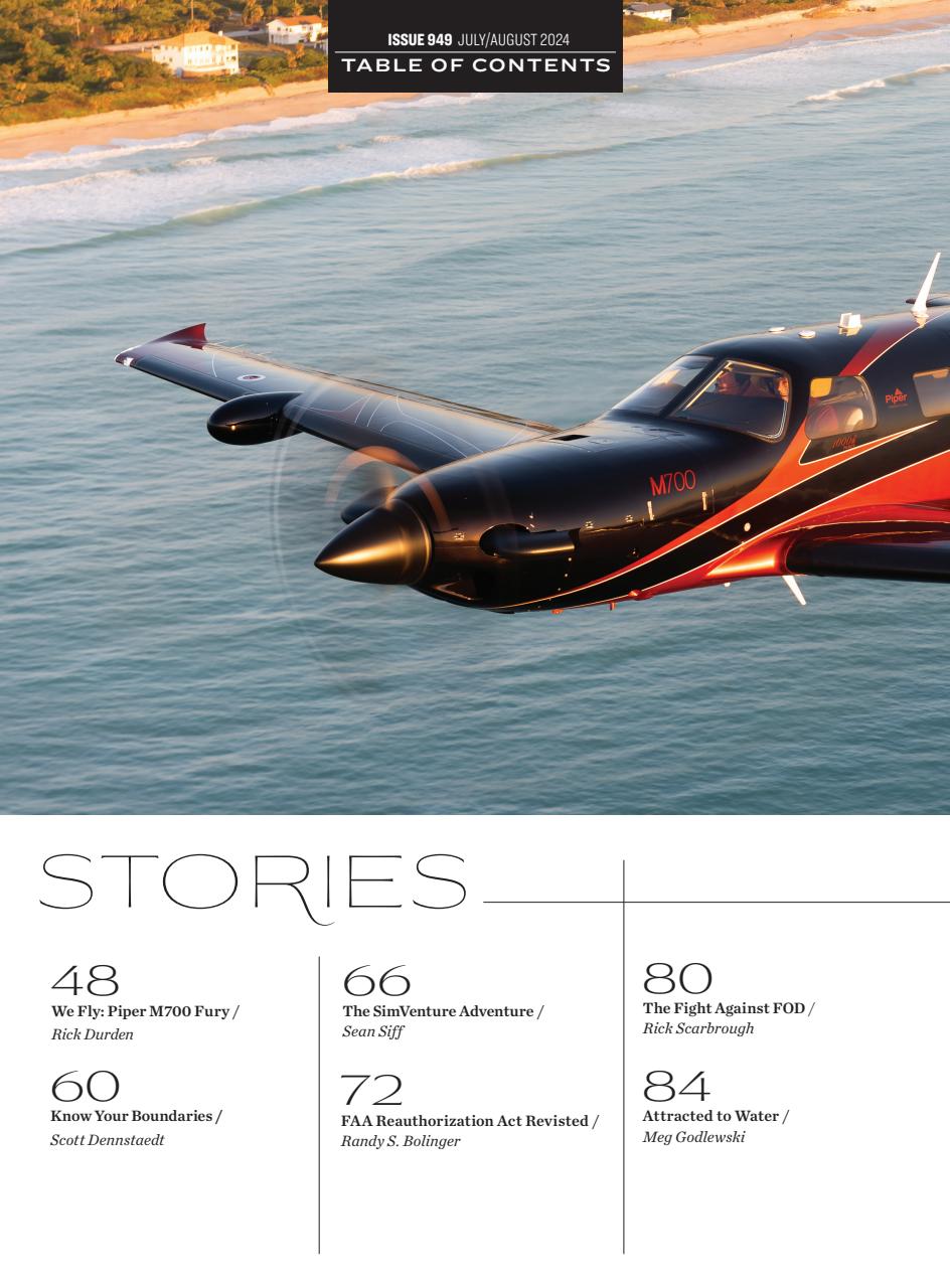 FLYING Magazine Preview Pages