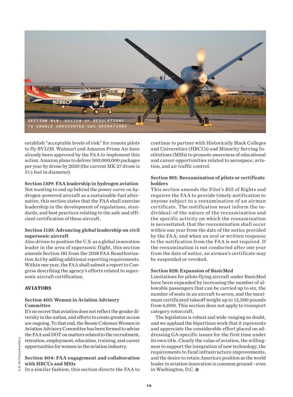 FLYING Magazine Preview Pages