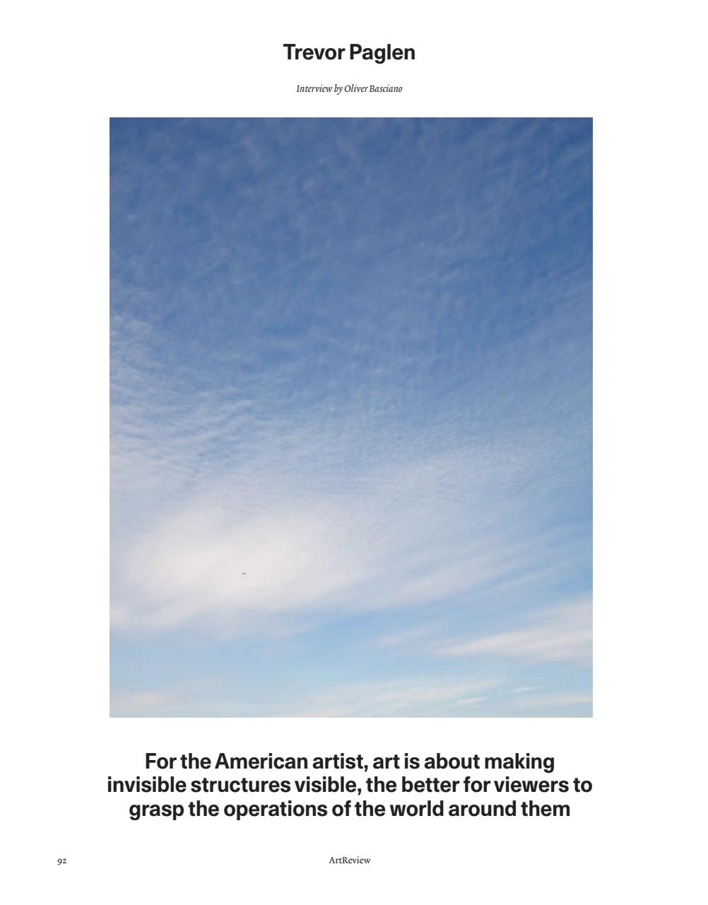 ArtReview Preview Pages