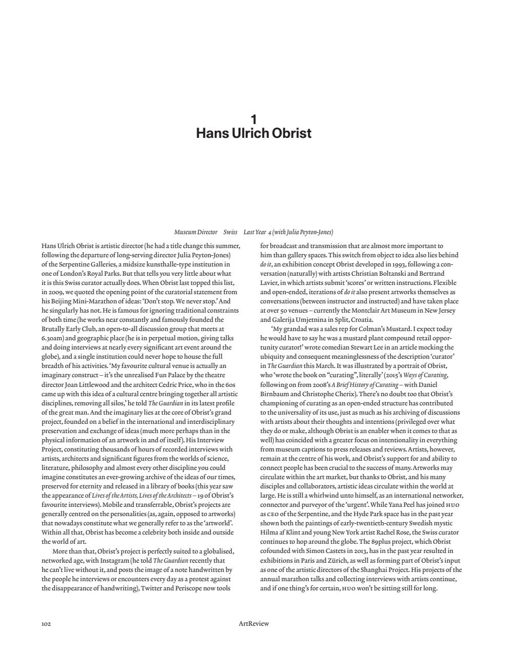 ArtReview Preview Pages