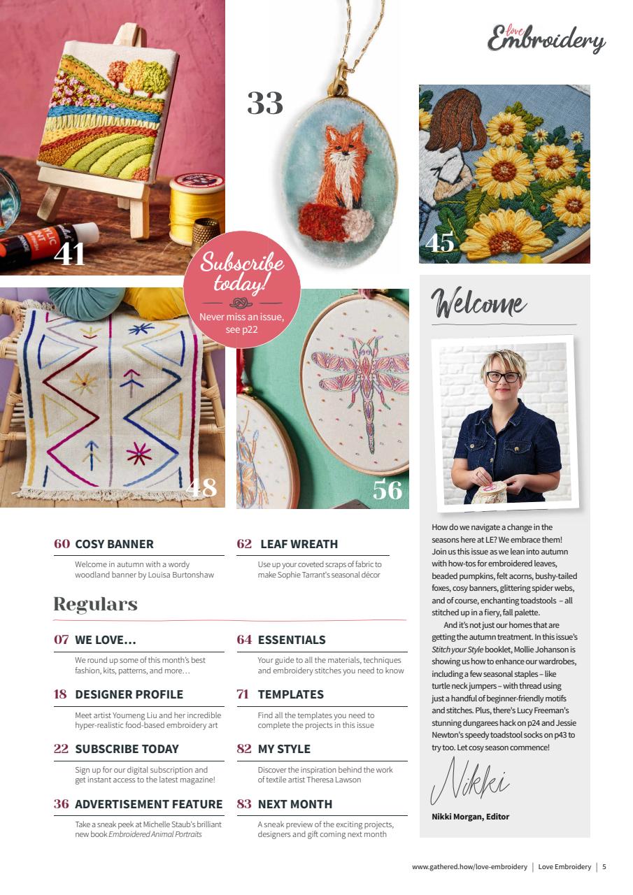 Love Embroidery Preview Pages