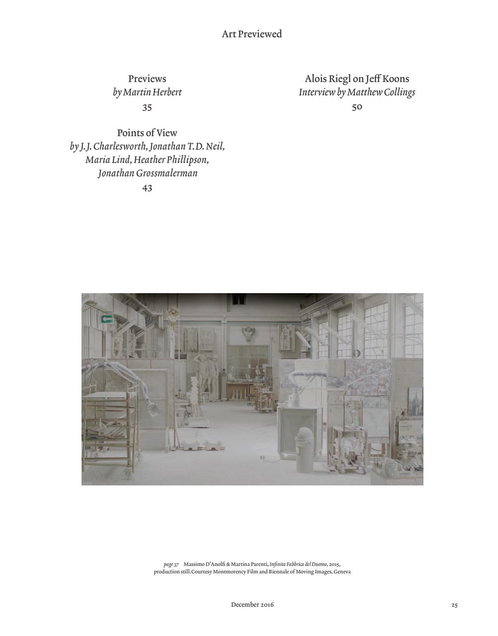 ArtReview Preview Pages