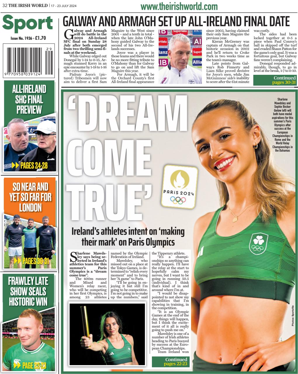 Irish World Preview Pages